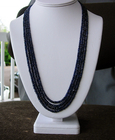 Four Strand Sapphire Necklace…